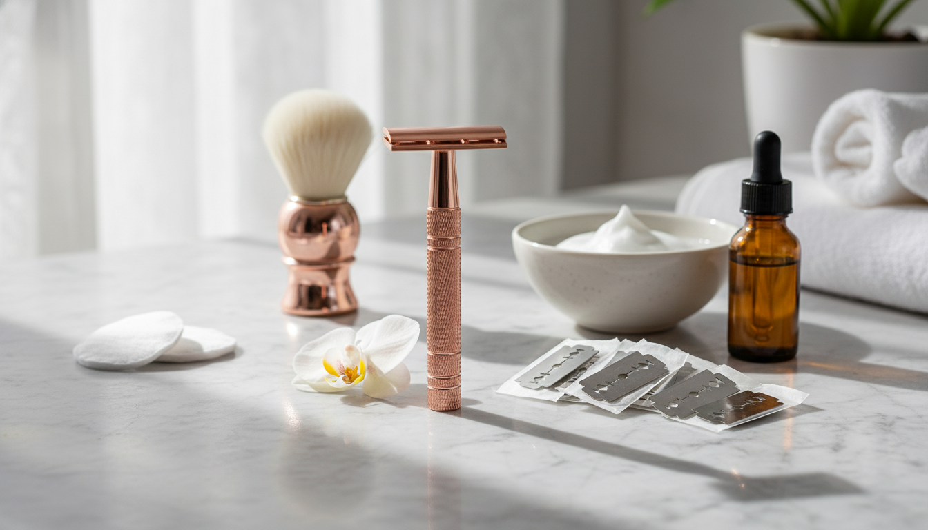 Women’s Double Edge Safety Razor: Smooth, Low-Waste Shaves