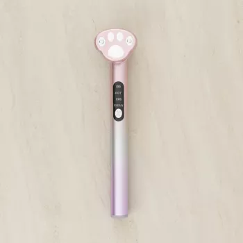 EMS Microcurrent Face & Eye Wand: Heat, Vibration, LED